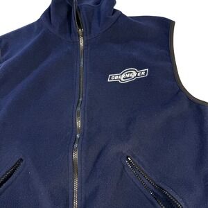 Obermeyer Women's XS Fleece Vest Zip Up USA Made Vintage Ski Hike